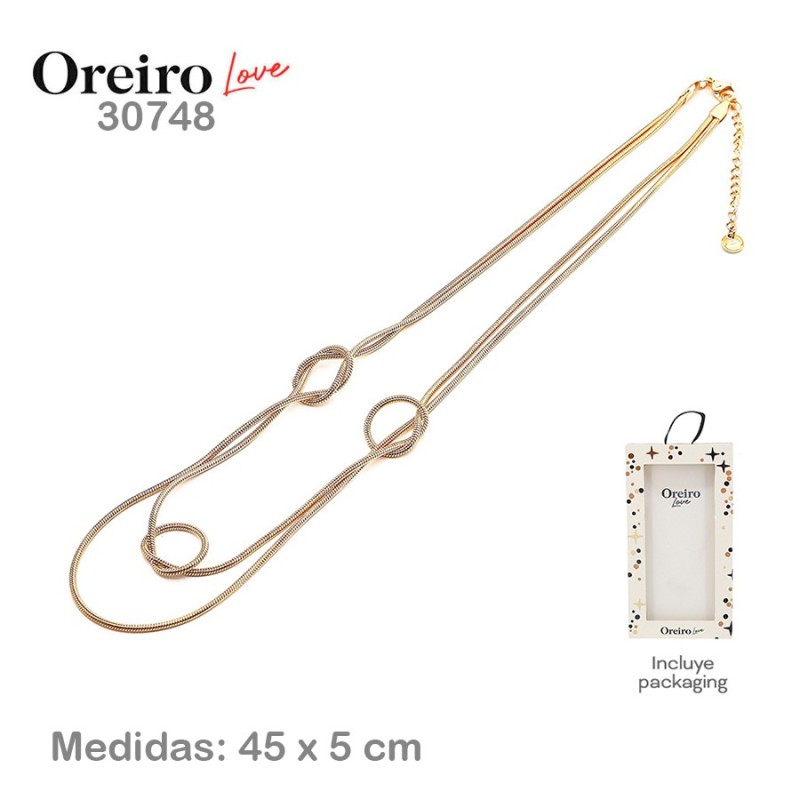 Collar Acero Oreiro