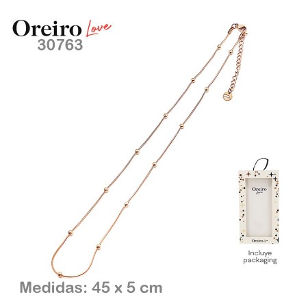 Collar Acero Oreiro