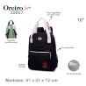 Mochila Las Oreiro Love 16"