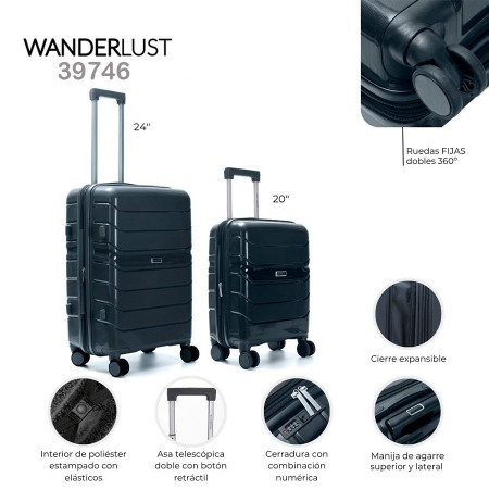 Set de Valijas Wanderlust