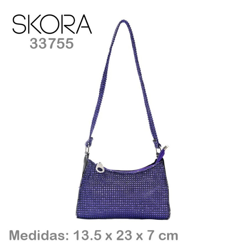 Cartera de fiesta simil Strass