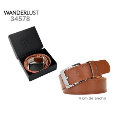Cinturon hombre GO marron