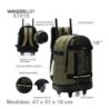 Mochila c/Carro Wanderlust