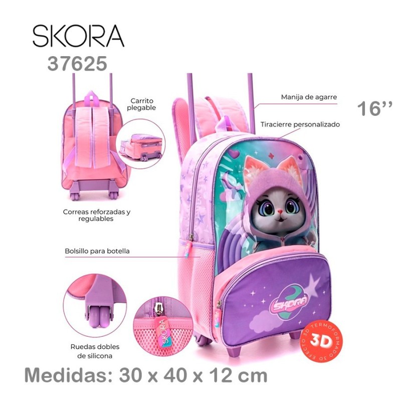 Mochila c/Carro Skora