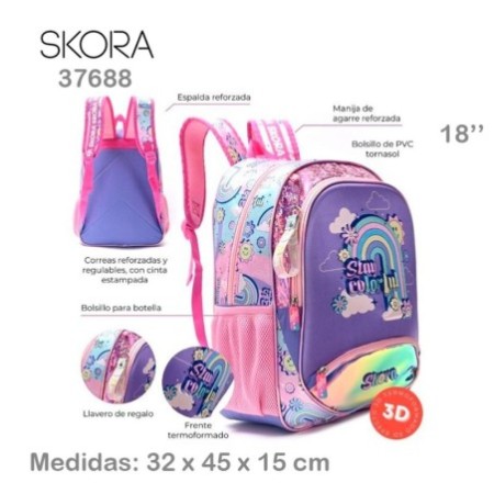 Mochila Infantil Skora