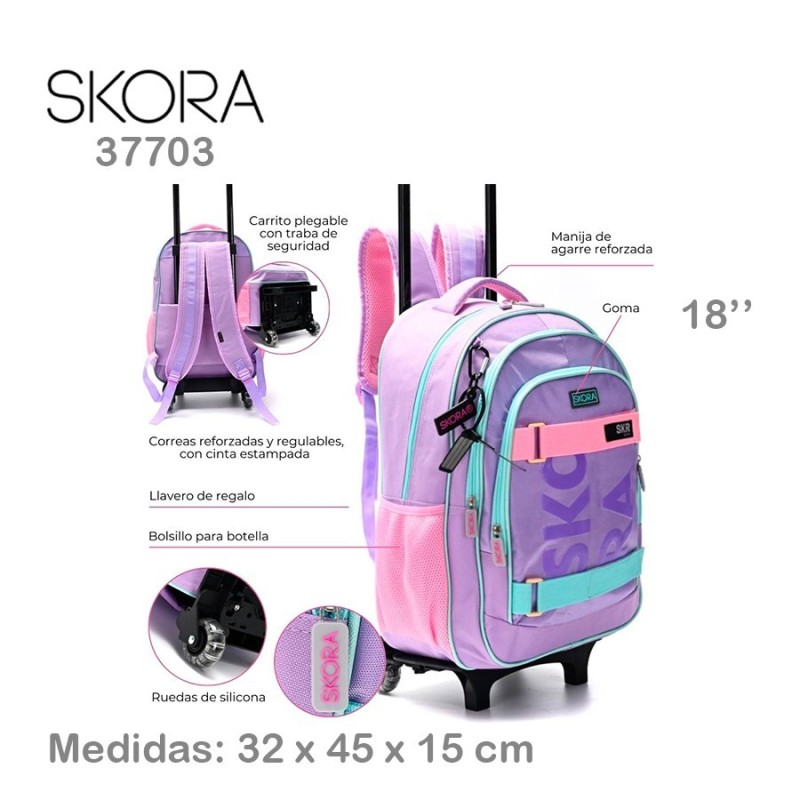 Mochila c/Carro Skora