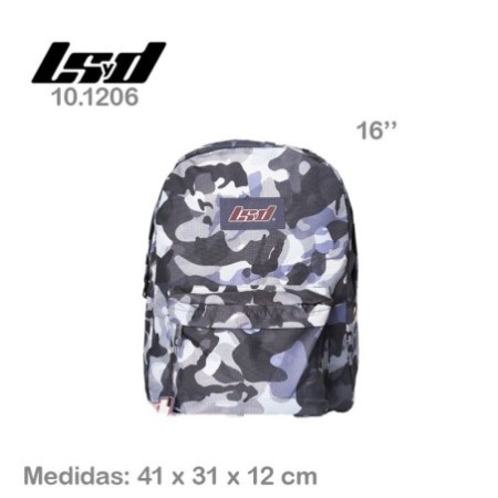 Mochila Camuflada LSyD 16
