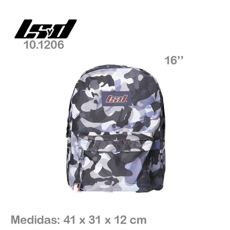 Mochila Camuflada LSyD 16