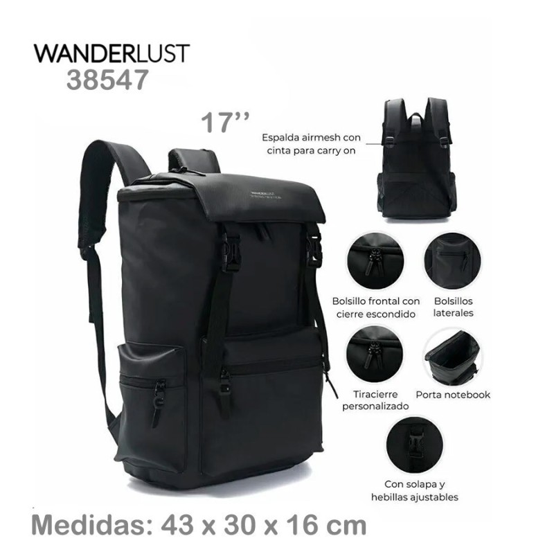 Mochila Impermeable Wanderlust