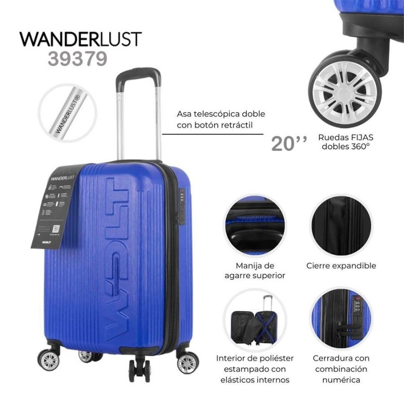 Valija Carry on Wanderlust