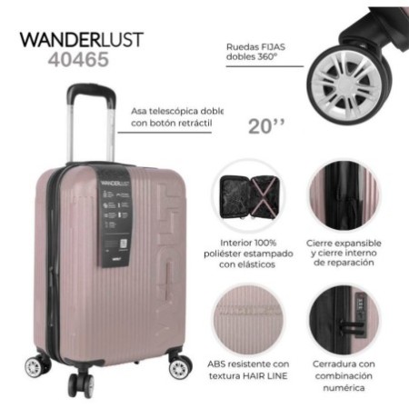 Valija Carry on Wanderlust