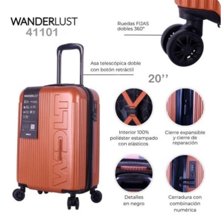 Valija Carry on Wanderlust