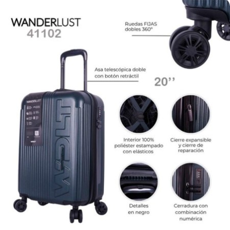 Valija Carry on Wanderlust