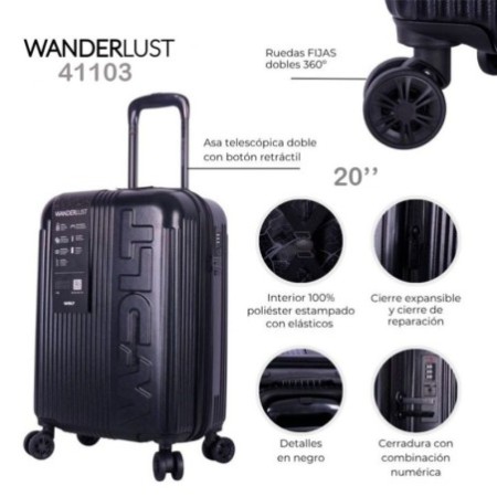 Valija Carry on Wanderlust