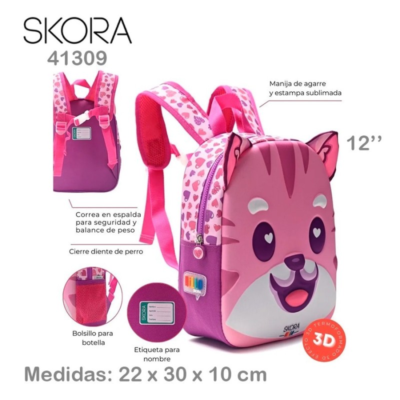 Mochila Infantil Skora 12
